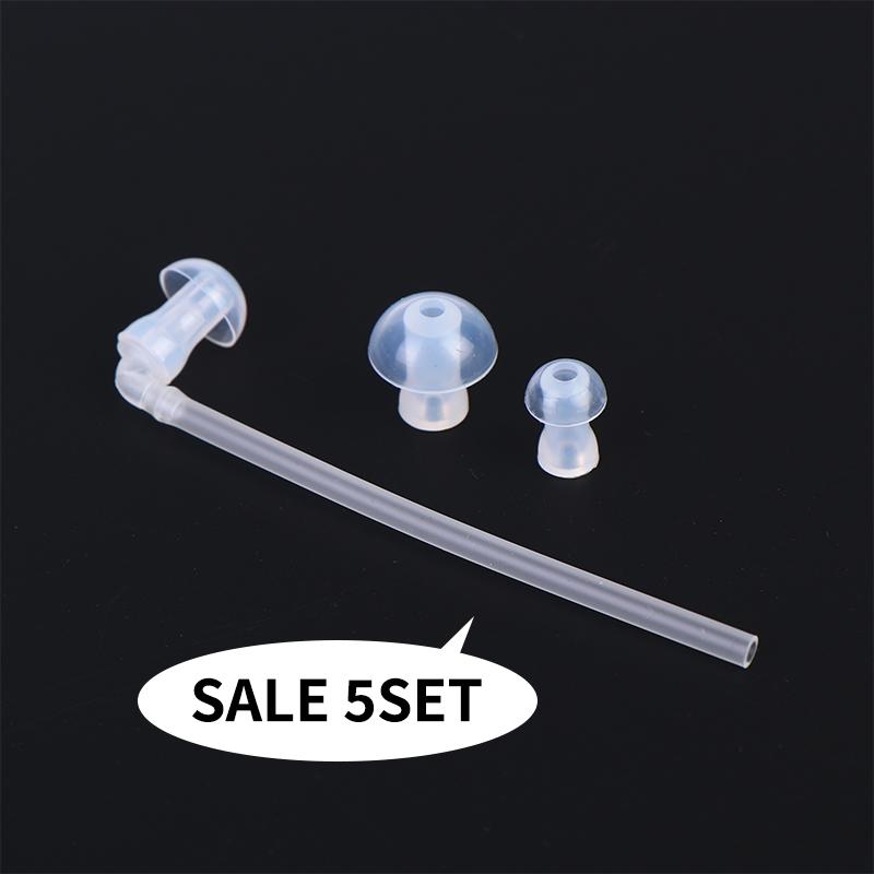 Silicone Ear Tip Replacement - 20Pcs Soft Silicone Earplug Domes Hearing