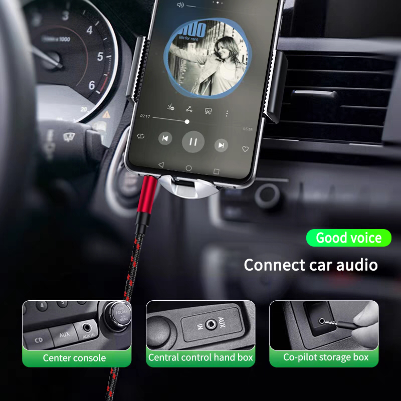 3.5mm Jack Extension Audio Cab - Earphone Splitter Jack 评论和价格