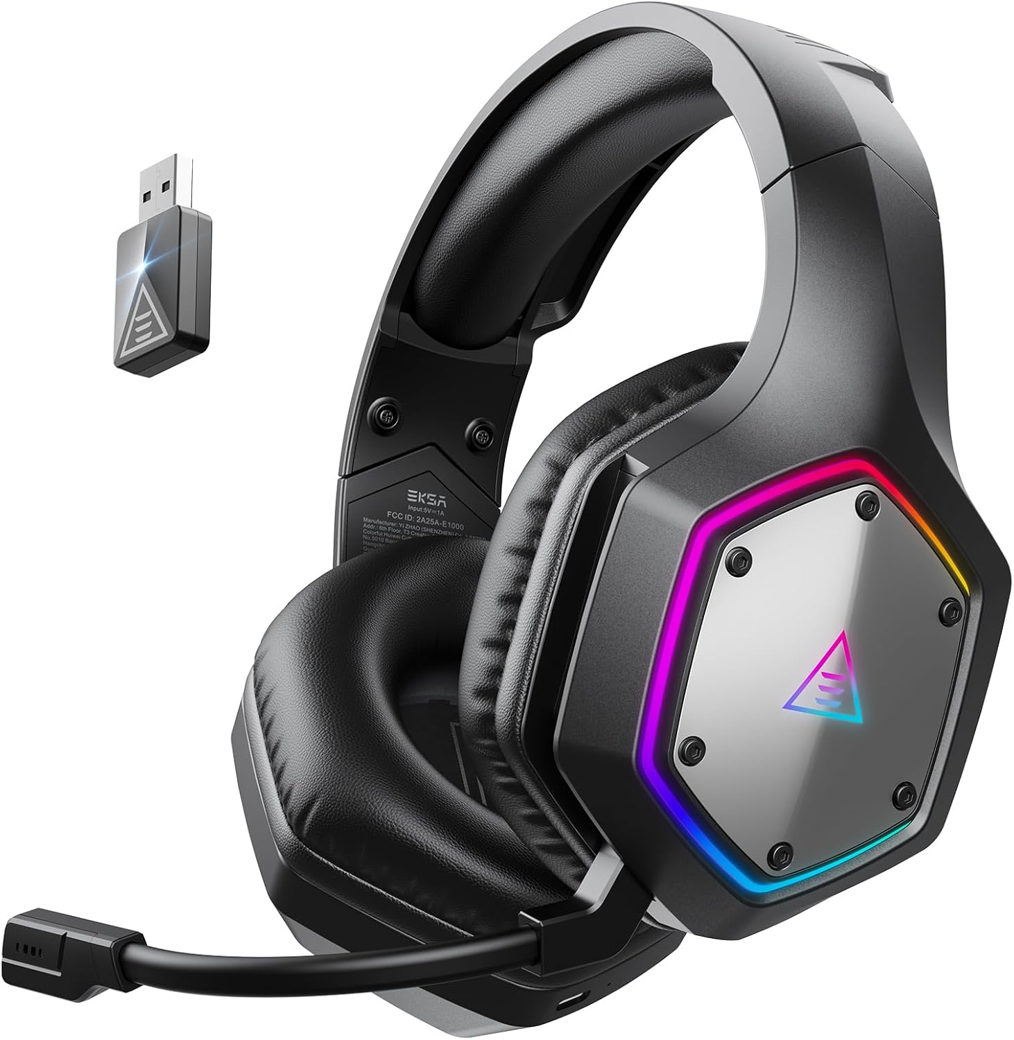 2.4GHz Wireless Gaming Headset - Gaming Headset Rgb 评论和价格