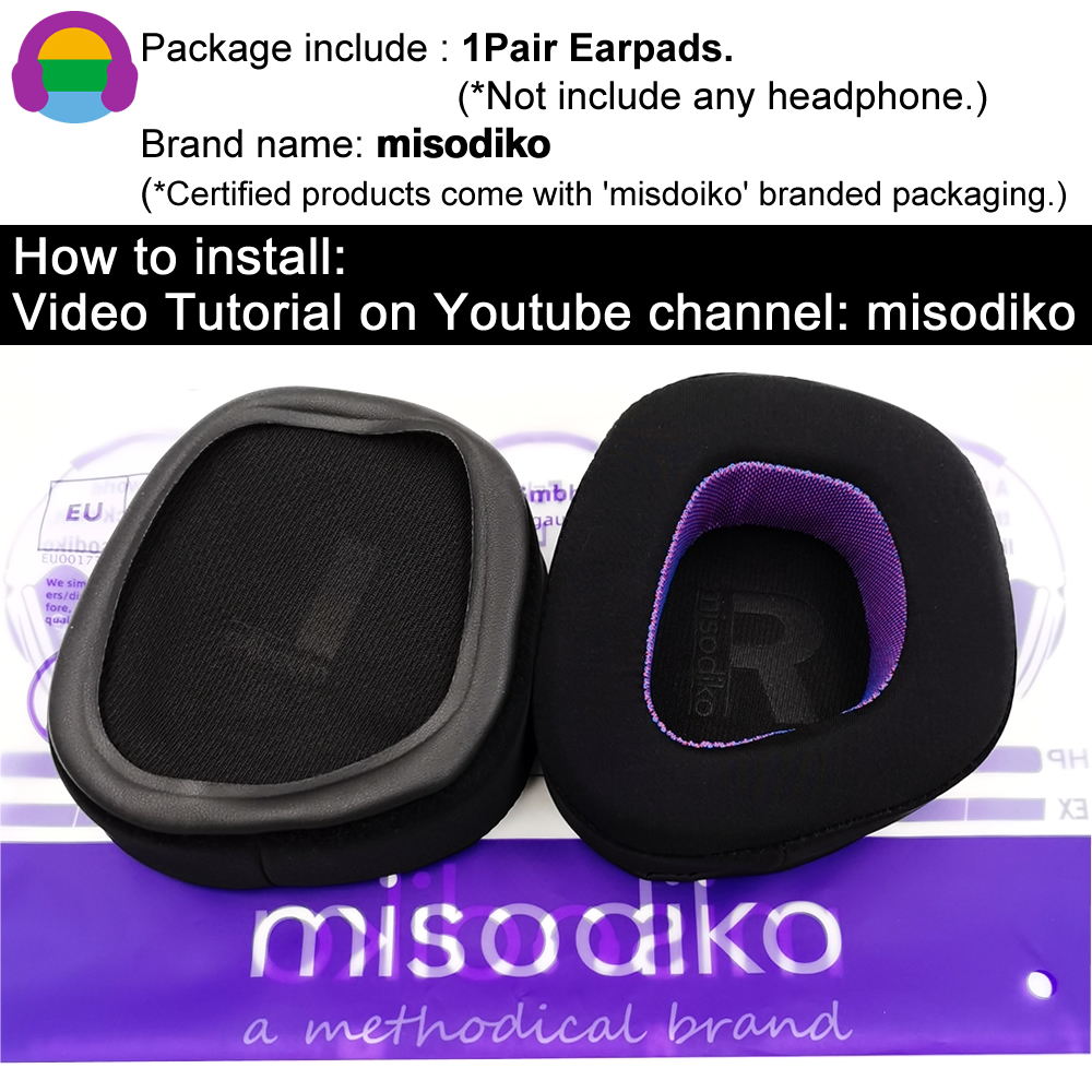 misodiko Upgraded Earpads Repl - Gaming Headset Rgb 评论和价格