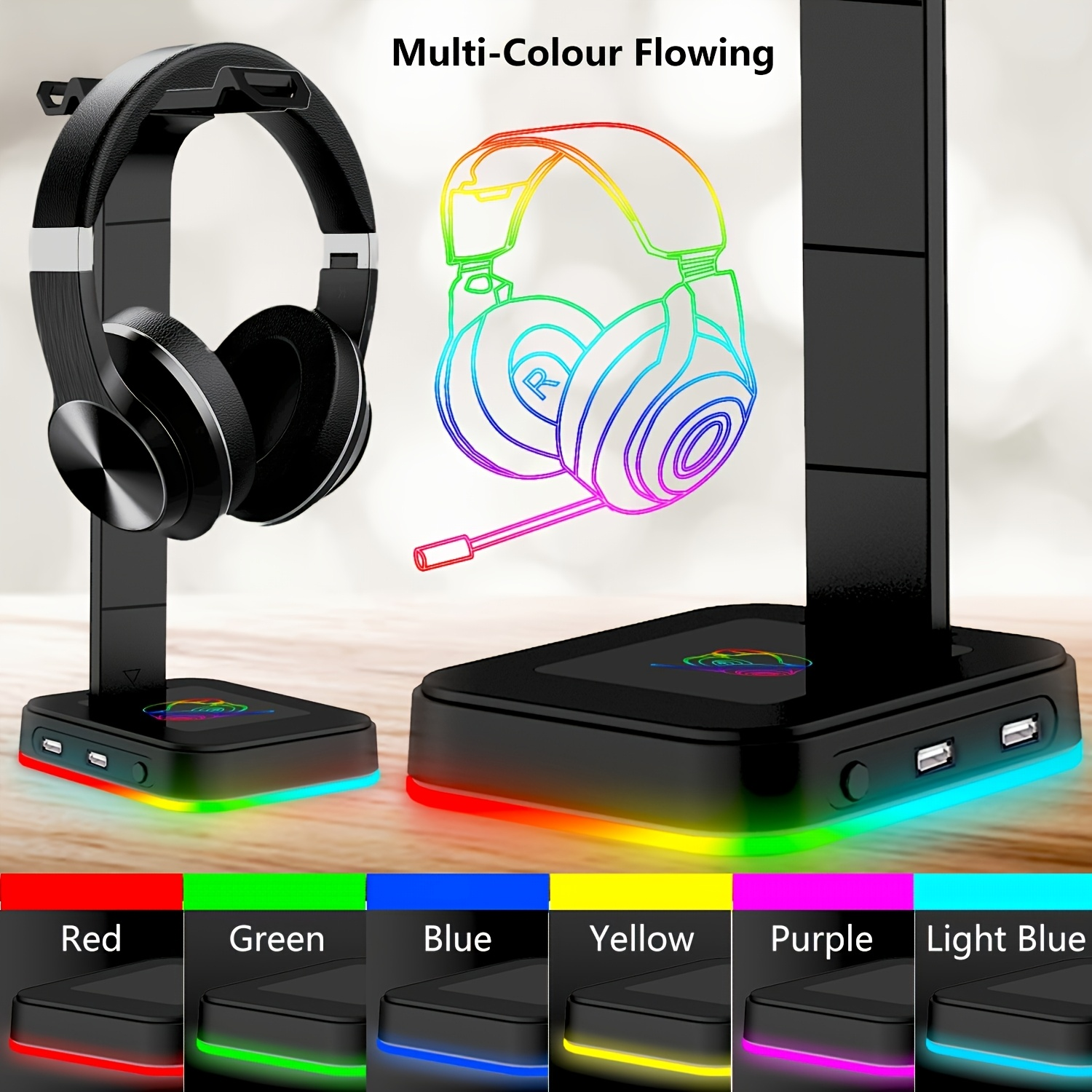 Gaming Headset Stand Adjustabl - Gaming Headset Rgb 评论和价格