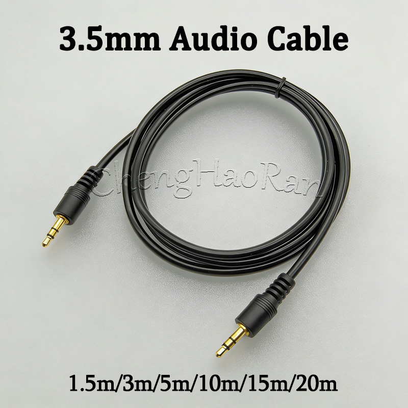 1PC 1.5m/3m/5m/10m/15m/20m 3.5 - Cable Extension 3.5 评论和价格