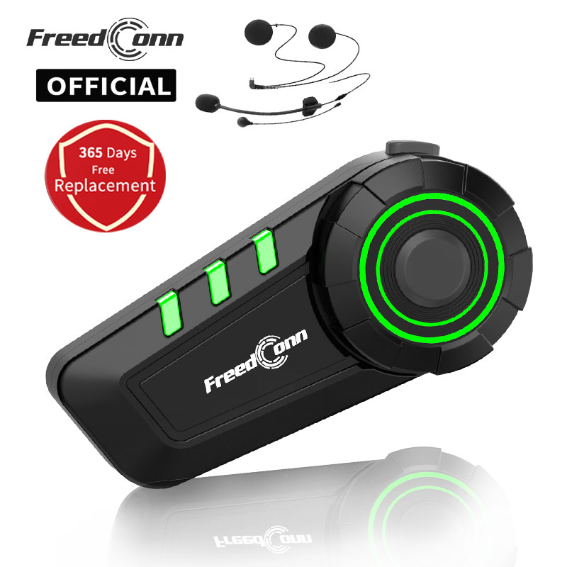 FreedConn Bluetooth Motorcycle - Bluetooth Headset On Ear 评论和价格