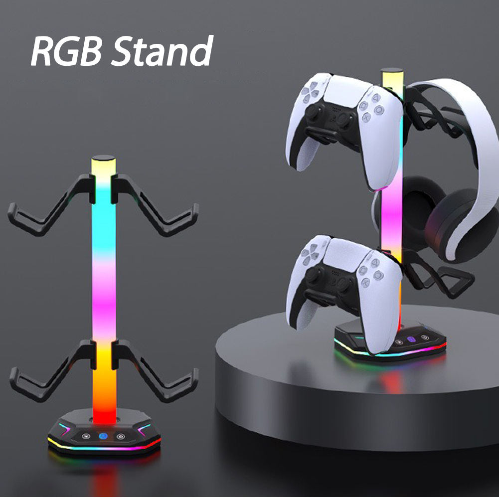 RGB Controller Stand For PS5/X - Headphone Stand Desk 评论和价格