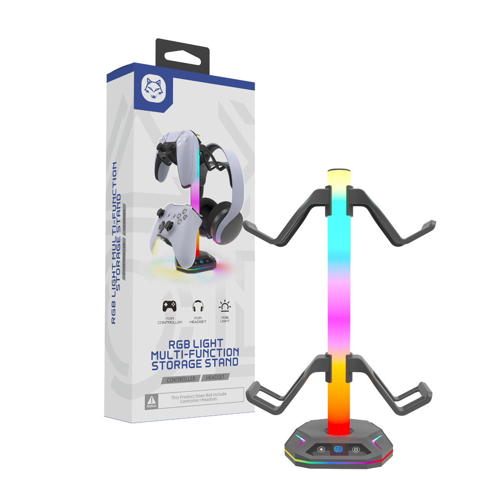 RGB Controller Stand For PS5/X - Headphone Stand Desk 评论和价格