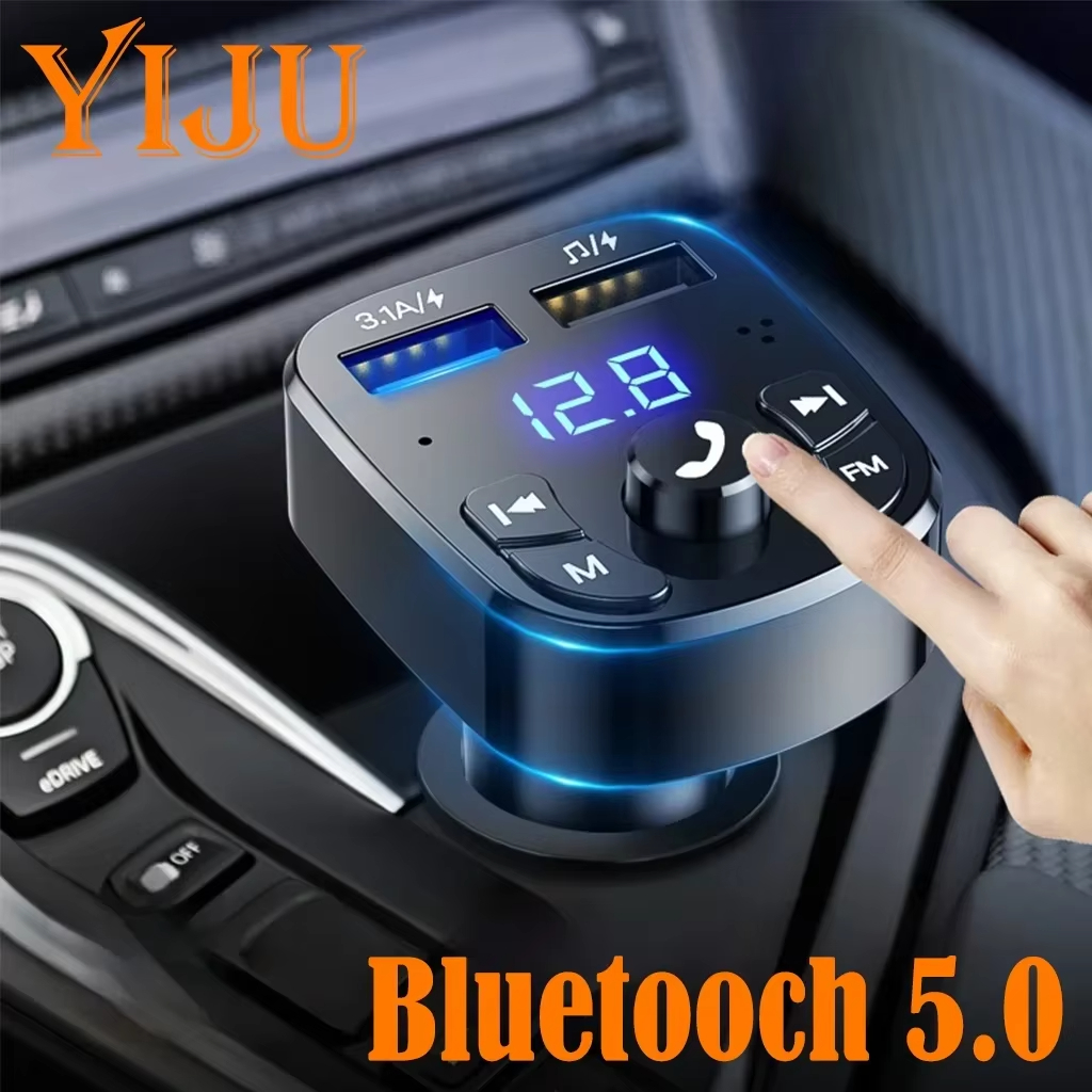 Car Bluetooth 5.0 Fm Transmitt - Bluetooth Adapter Receiver 评论和价格