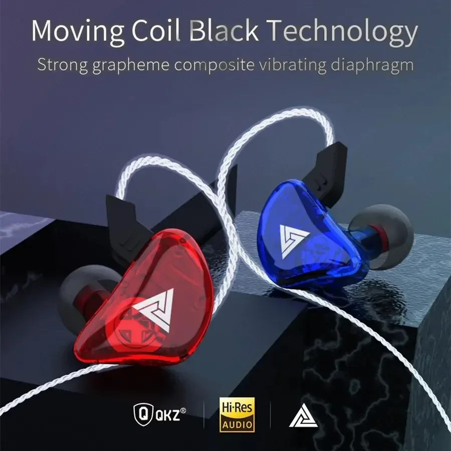 CK5 Dynamic Copper Driver HiFi - Wired Earphone Mic 评论和价格