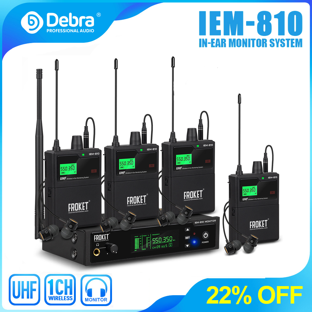 Debra New UHF In-Ear Monitorin - In Ear Monitor Iem 评论和价格