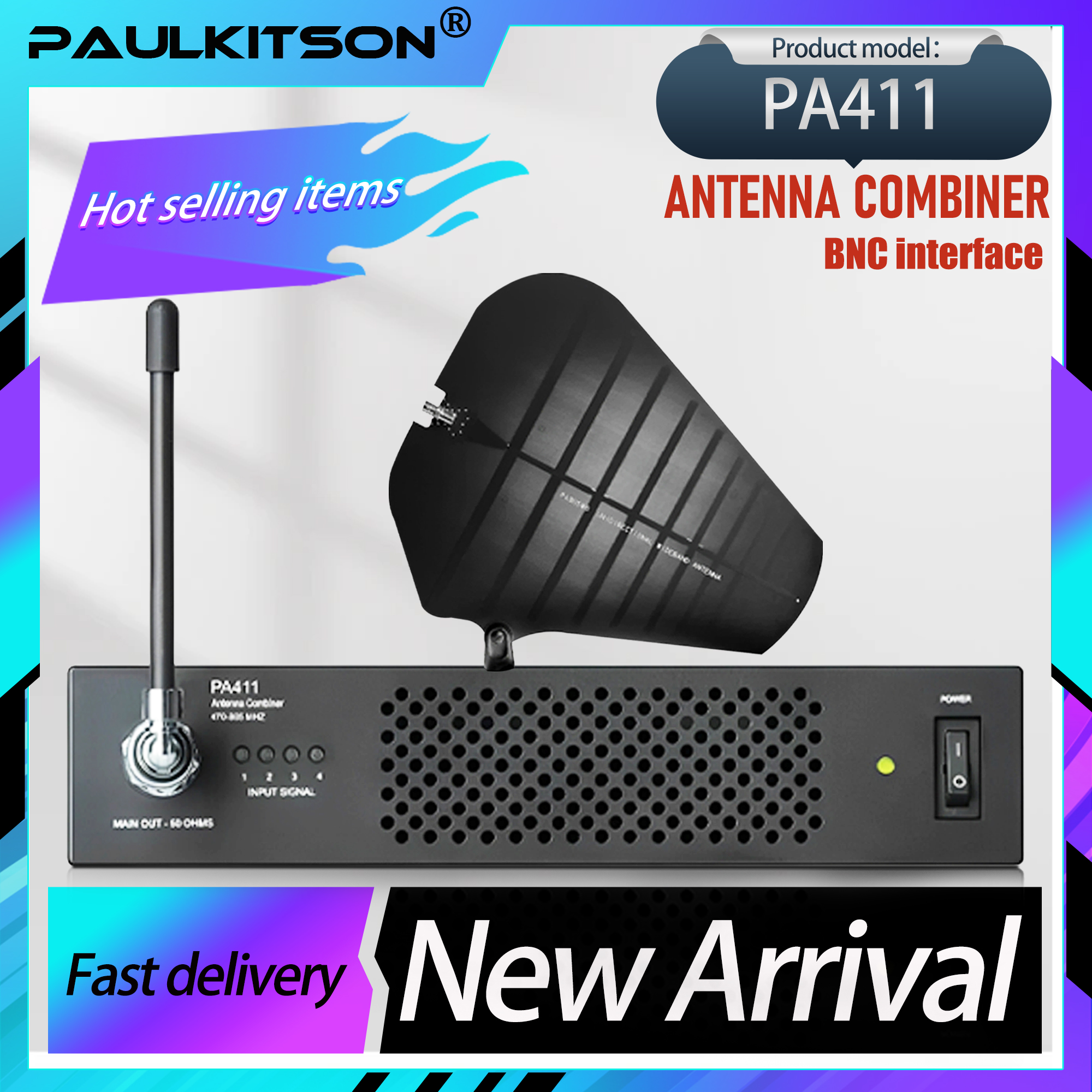 Paulkitson PA411 Antenna Combi - In Ear Monitor Iem 评论和价格