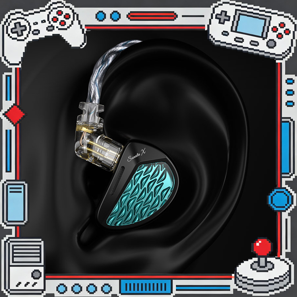 KZ Sonata X In-Ear Monitor Ear - Audiophile Headphone Wired 评论和价格