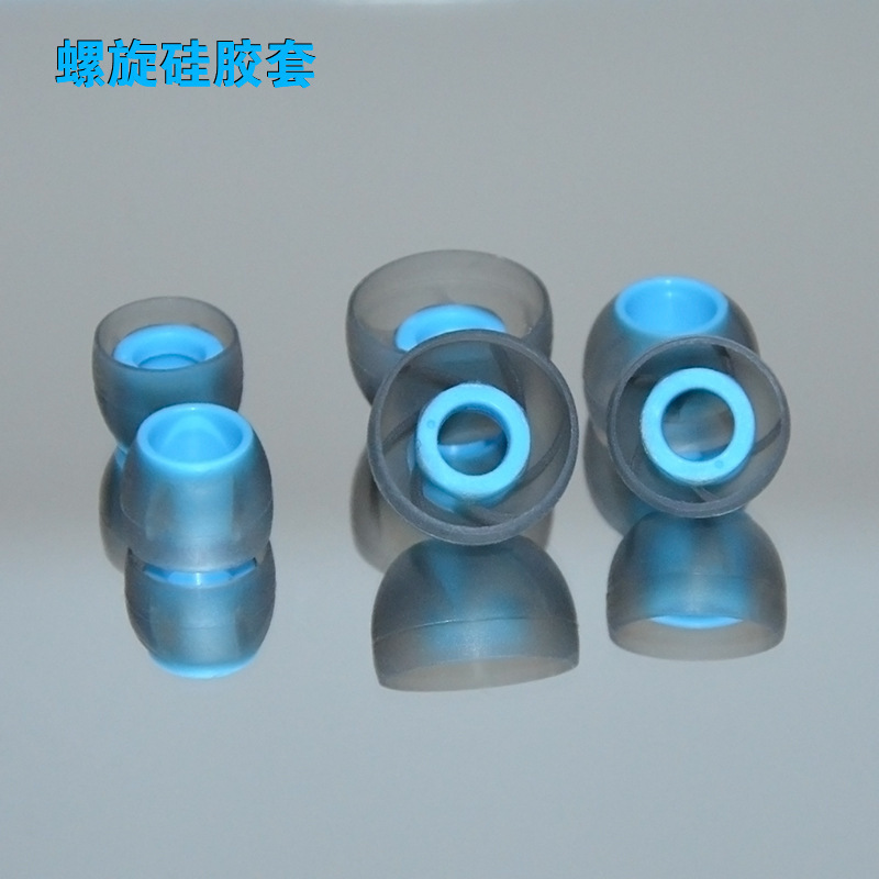 QKZ Spiral Silicone Ear Tips R - Silicone Ear Tip Replacement 评论和价格