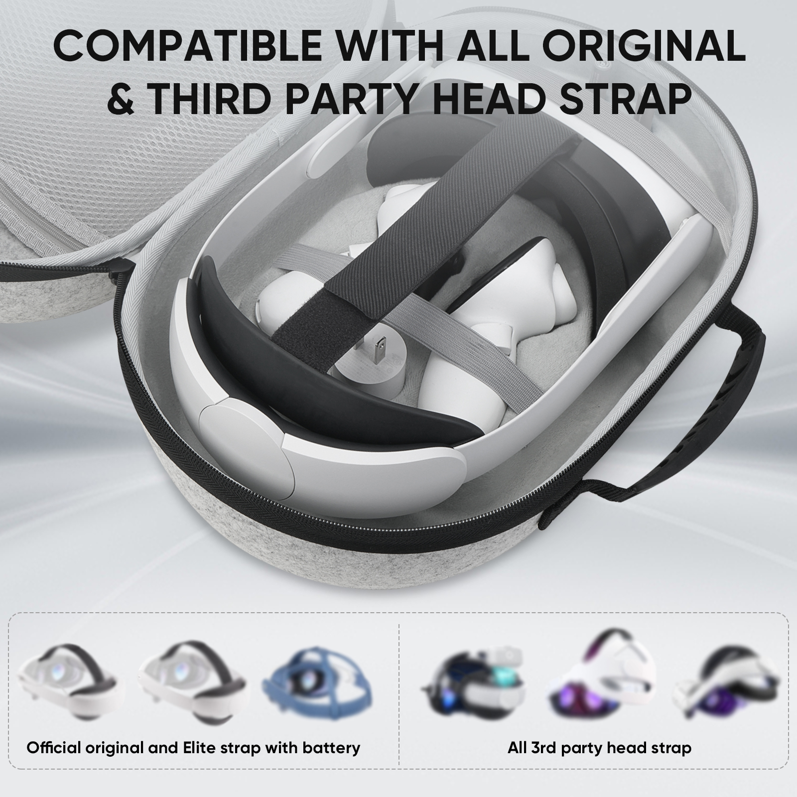 Travel Carrying Case for Meta  - Headphone Case Hard 评论和价格