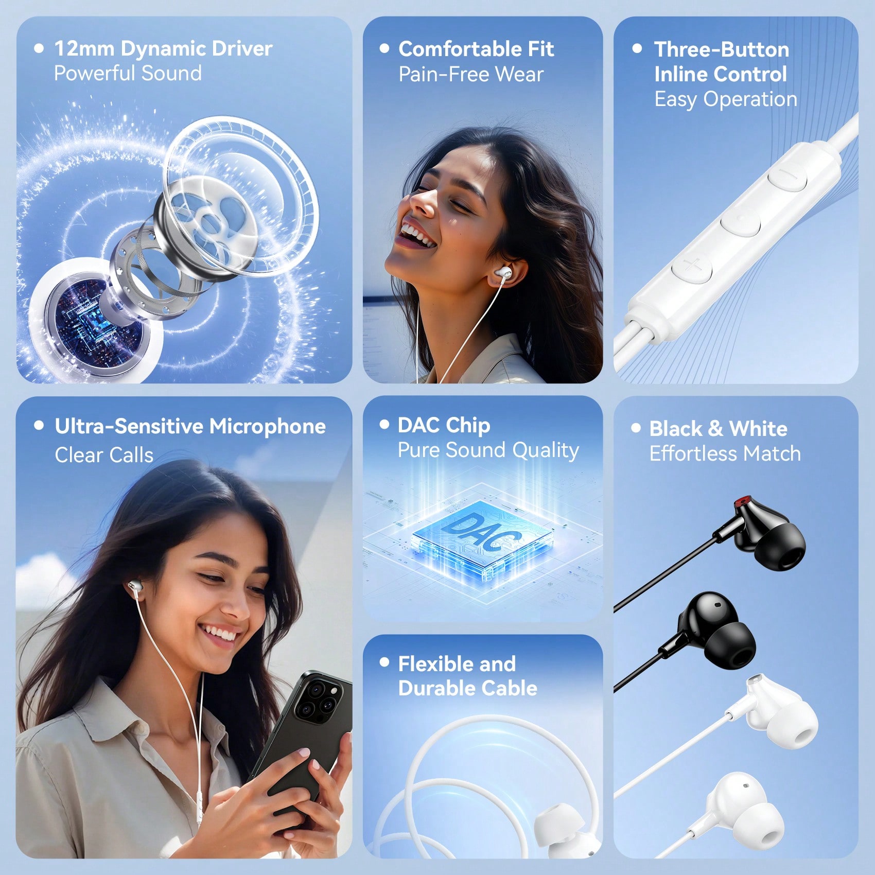 VENTION ECHO LITE USB-C In-Ear - Usb C Earphone 评论和价格