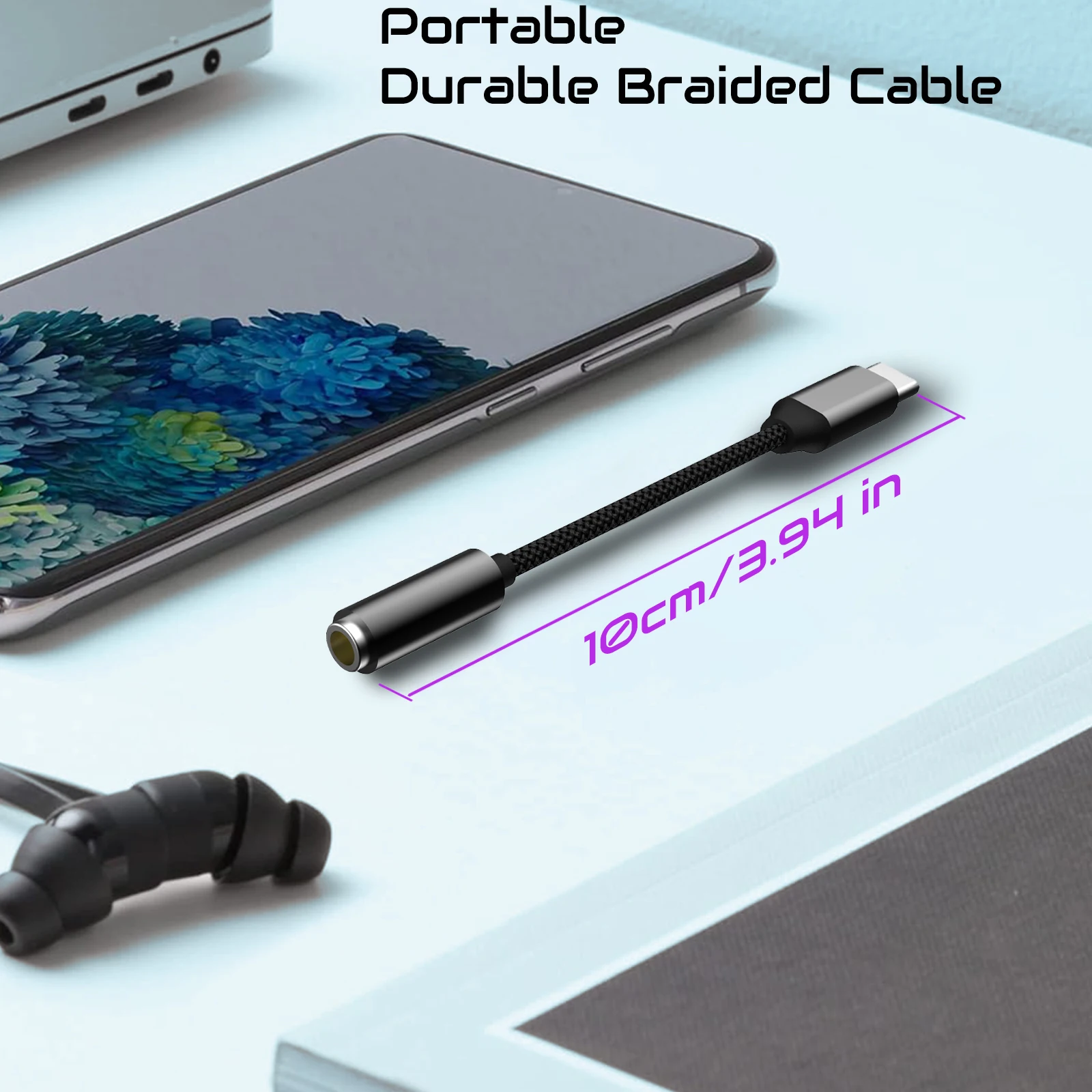 USB Type C 3.5 Jack Adapter US - Cable Extension 3.5 评论和价格