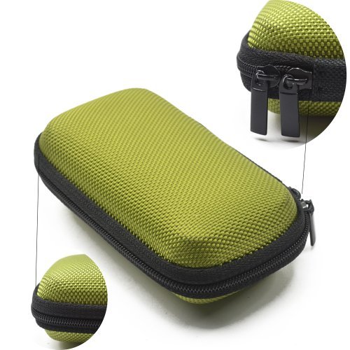 Green Rectangle Shaped Hard Ea - Headphone Case Hard 评论和价格
