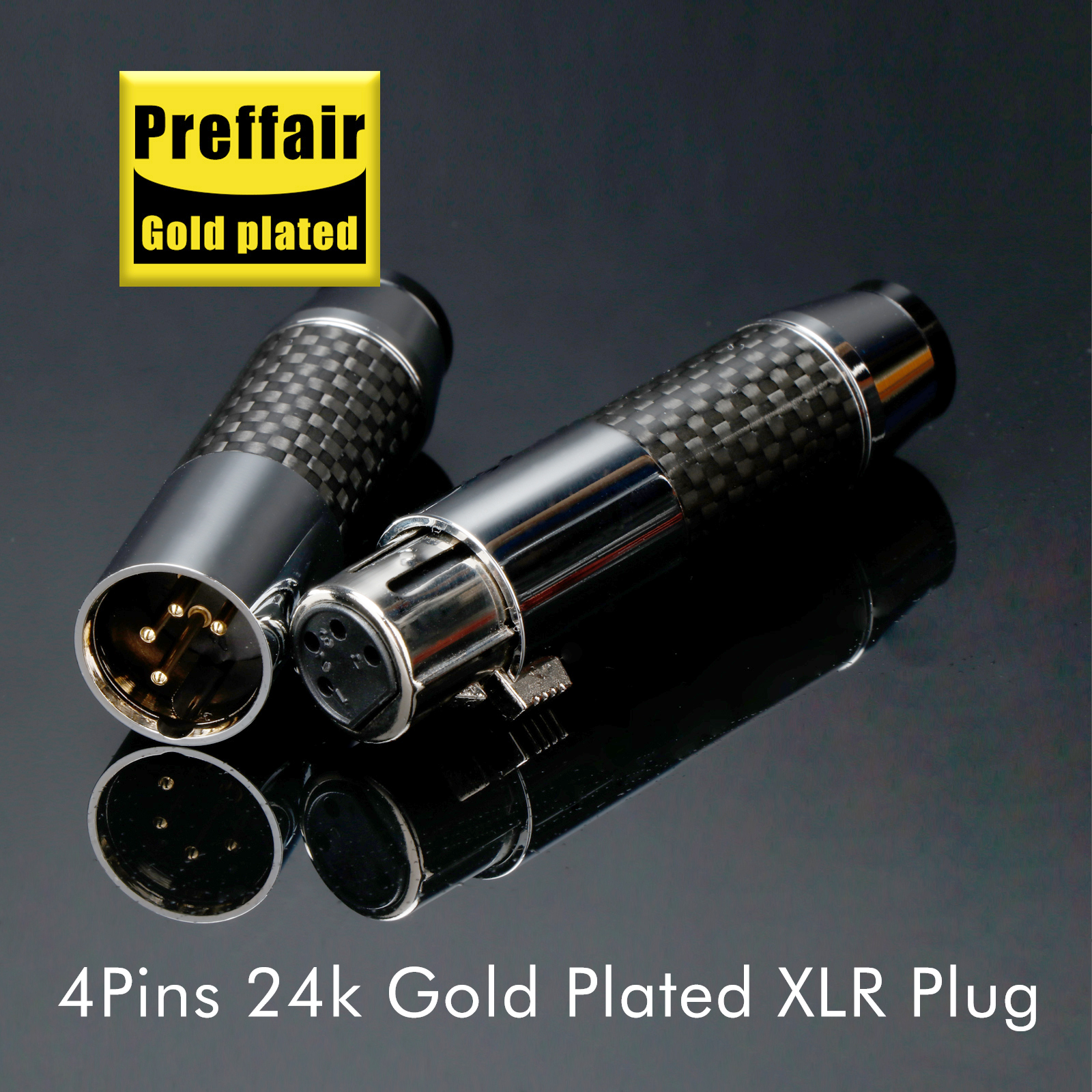 4pin XLR Connector Headphone X - Wired Earphone Mic 评论和价格