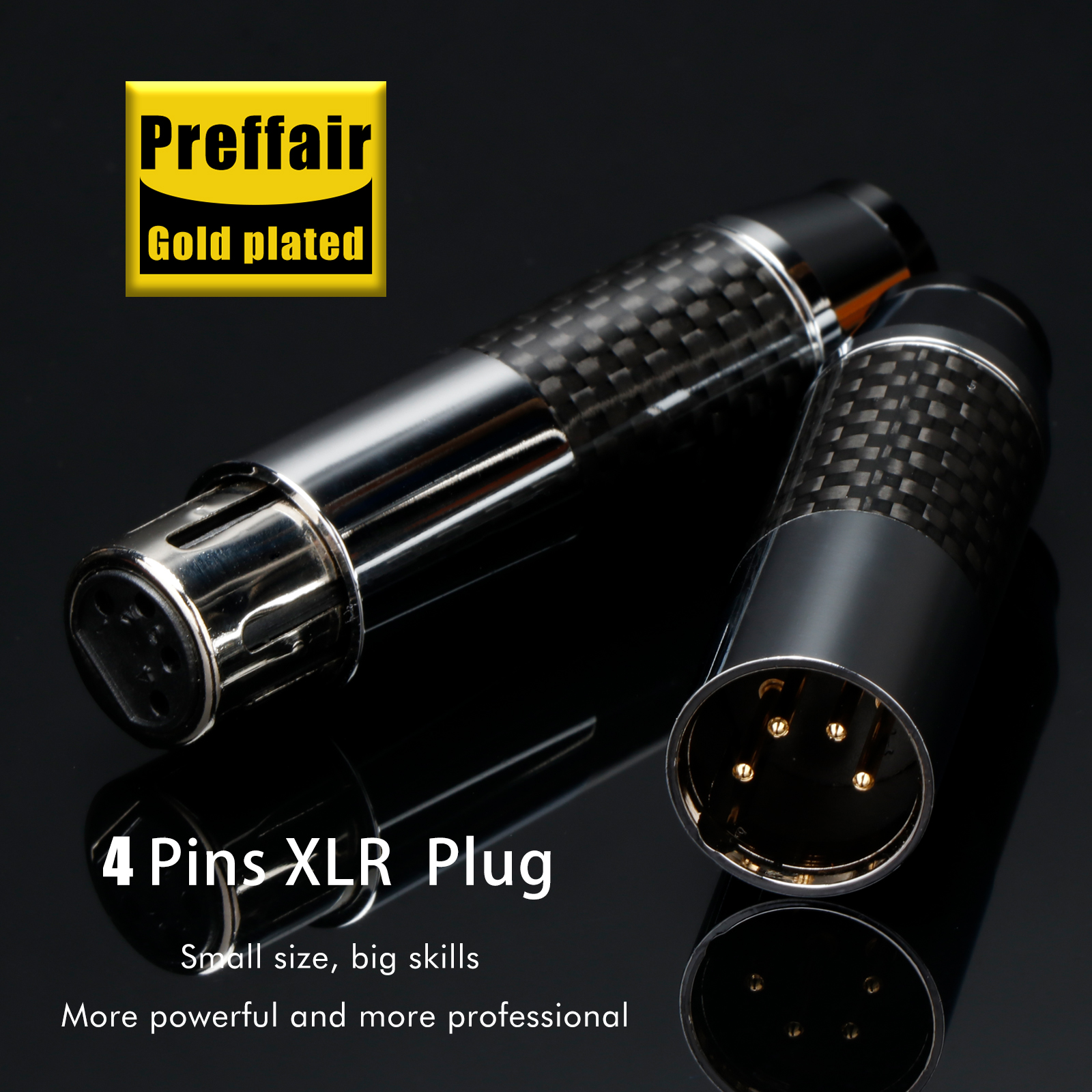 4pin XLR Connector Headphone X - Wired Earphone Mic 评论和价格