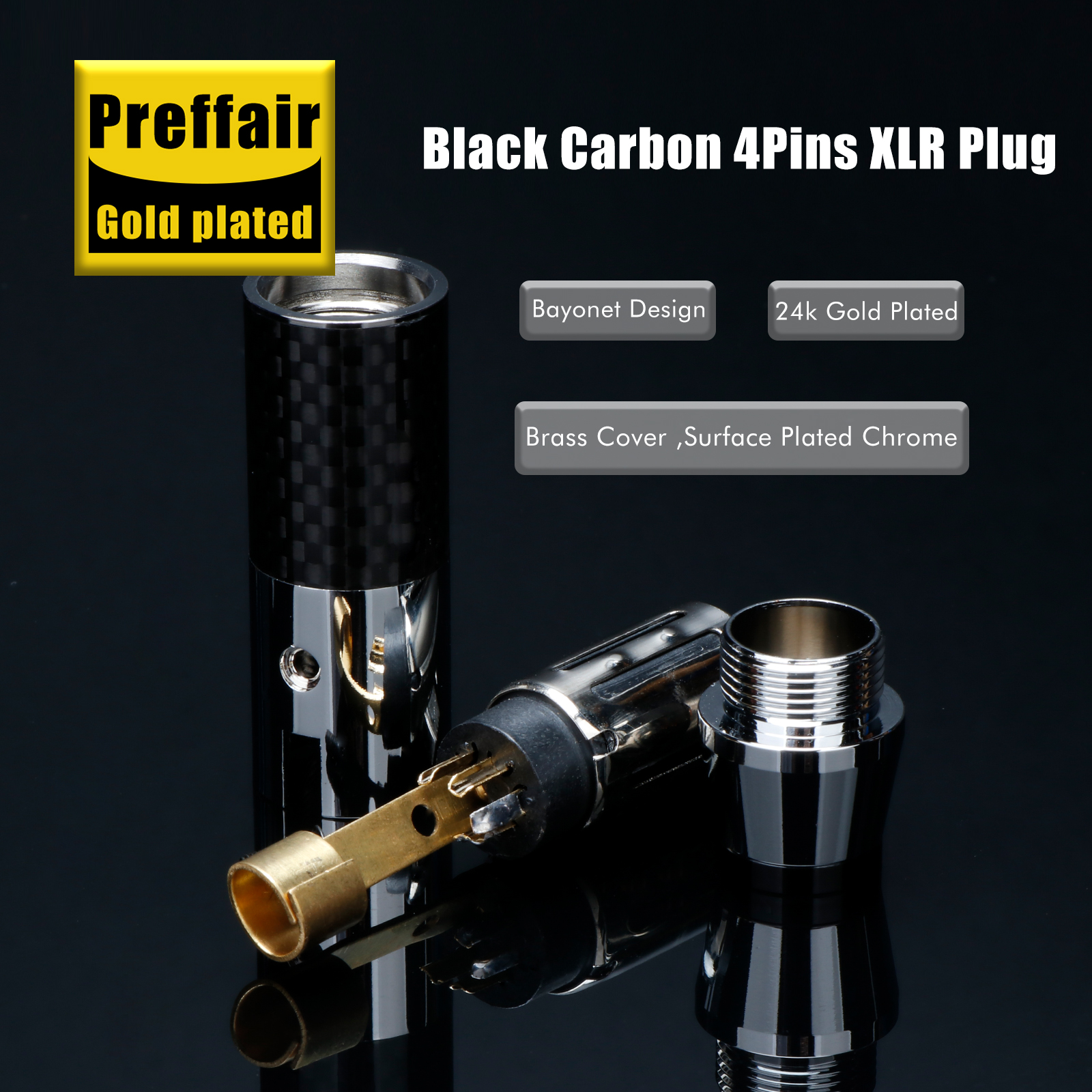 4pin XLR Connector Headphone X - Wired Earphone Mic 评论和价格