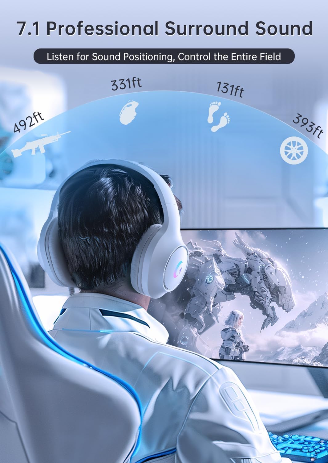 Gaming Headset With 7.1 Surrou - Gaming Headset Rgb 评论和价格
