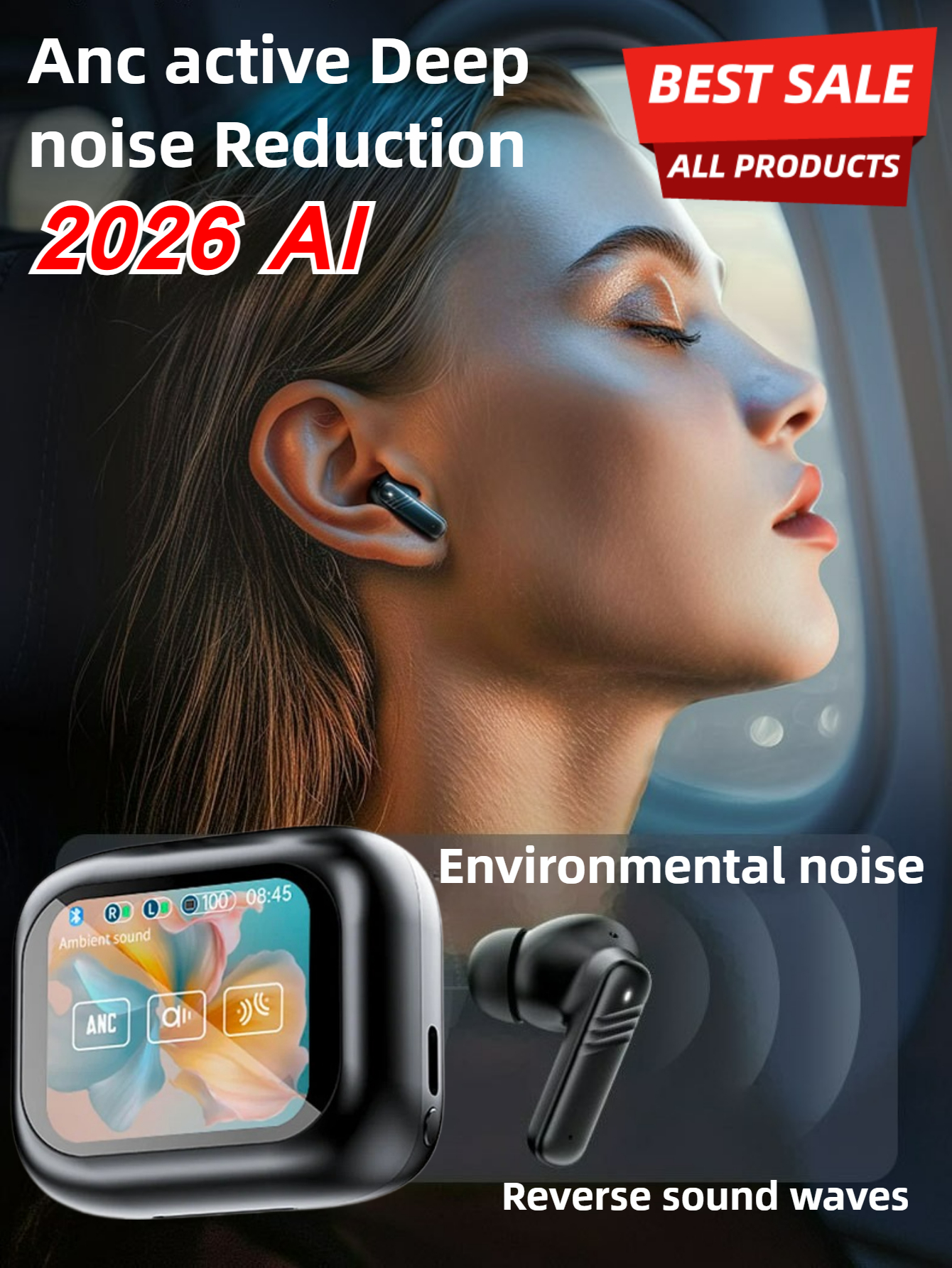 2026 NEW Professional ANC Earb - Noise Cancelling Headphone 评论和价格