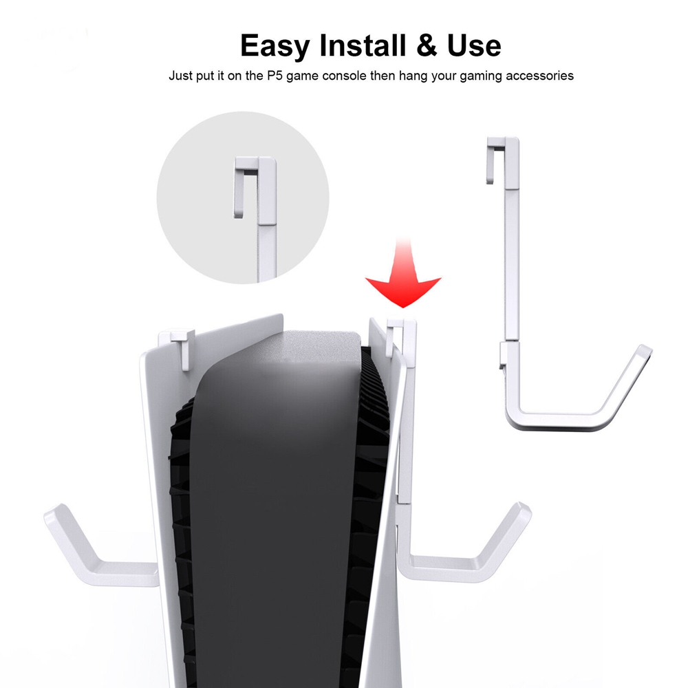 For PS5 Pro PS5 Slim Accessori - Headphone Stand Desk 评论和价格