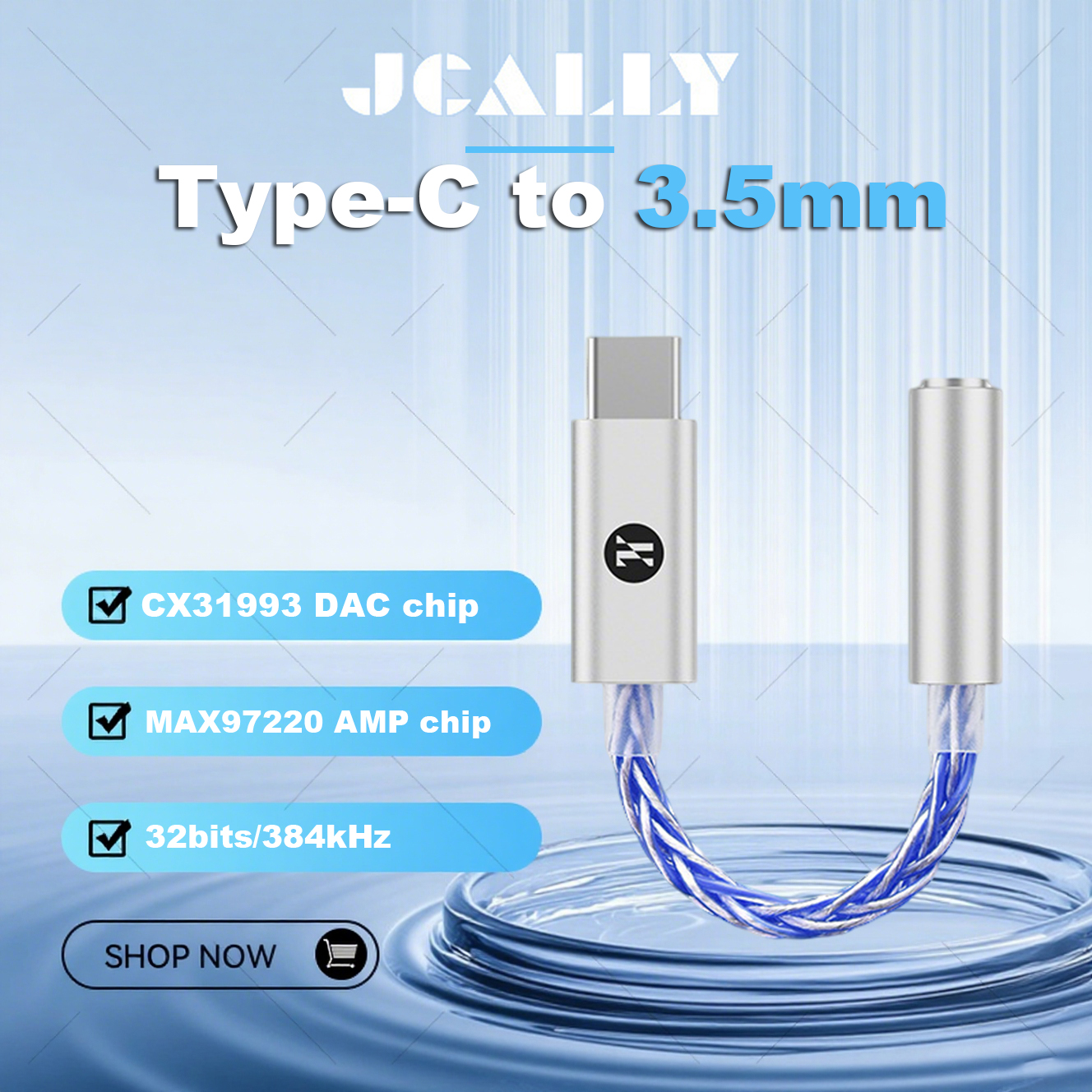 JCALLY JM6 Pro Type-C to 3.5mm - Usb C Earphone 评论和价格
