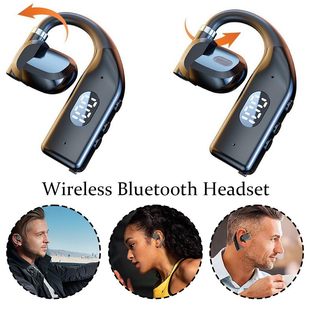 Earhooks Wireless Bluetooth He - Bluetooth Headset On Ear 评论和价格