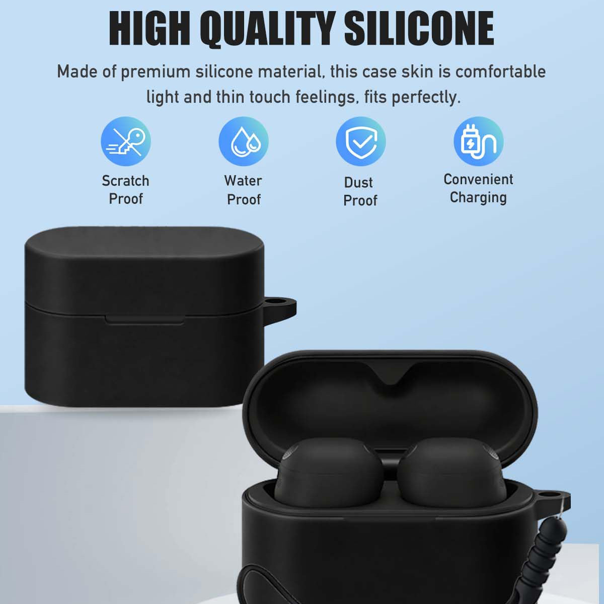 Case for Sony WF-1000XM6 Earbu - Earbuds Charging Case 评论和价格