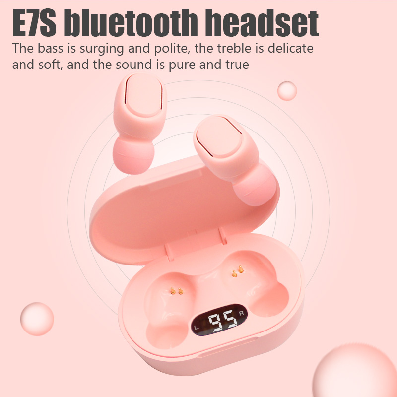 E7S TWS Fone Bluetooth Earphon - Wireless Earbuds Tws 评论和价格