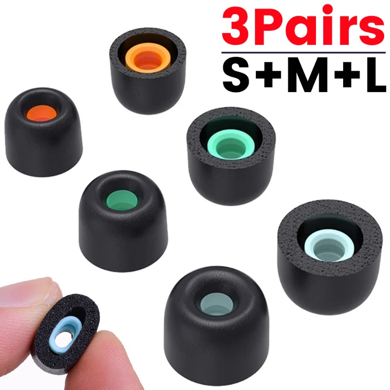 Soft Memory Foam Eartips for S - Earphone Foam Tip 评论和价格
