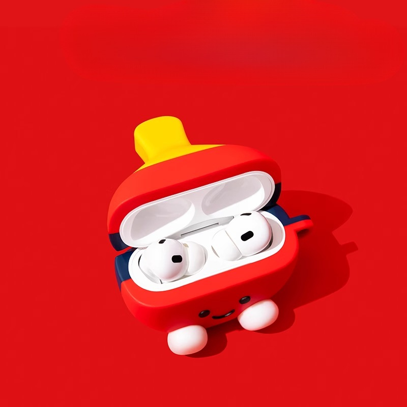 3D Table Tennis Cartoon Cute S - Earbuds Charging Case 评论和价格