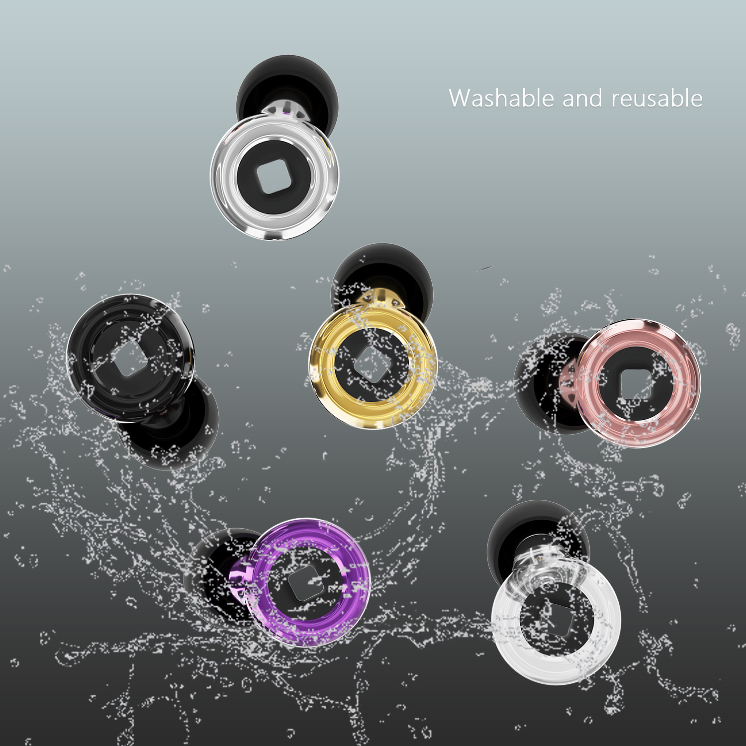 Reusable Silicone Ear Plugs No - Silicone Ear Tip Replacement 评论和价格