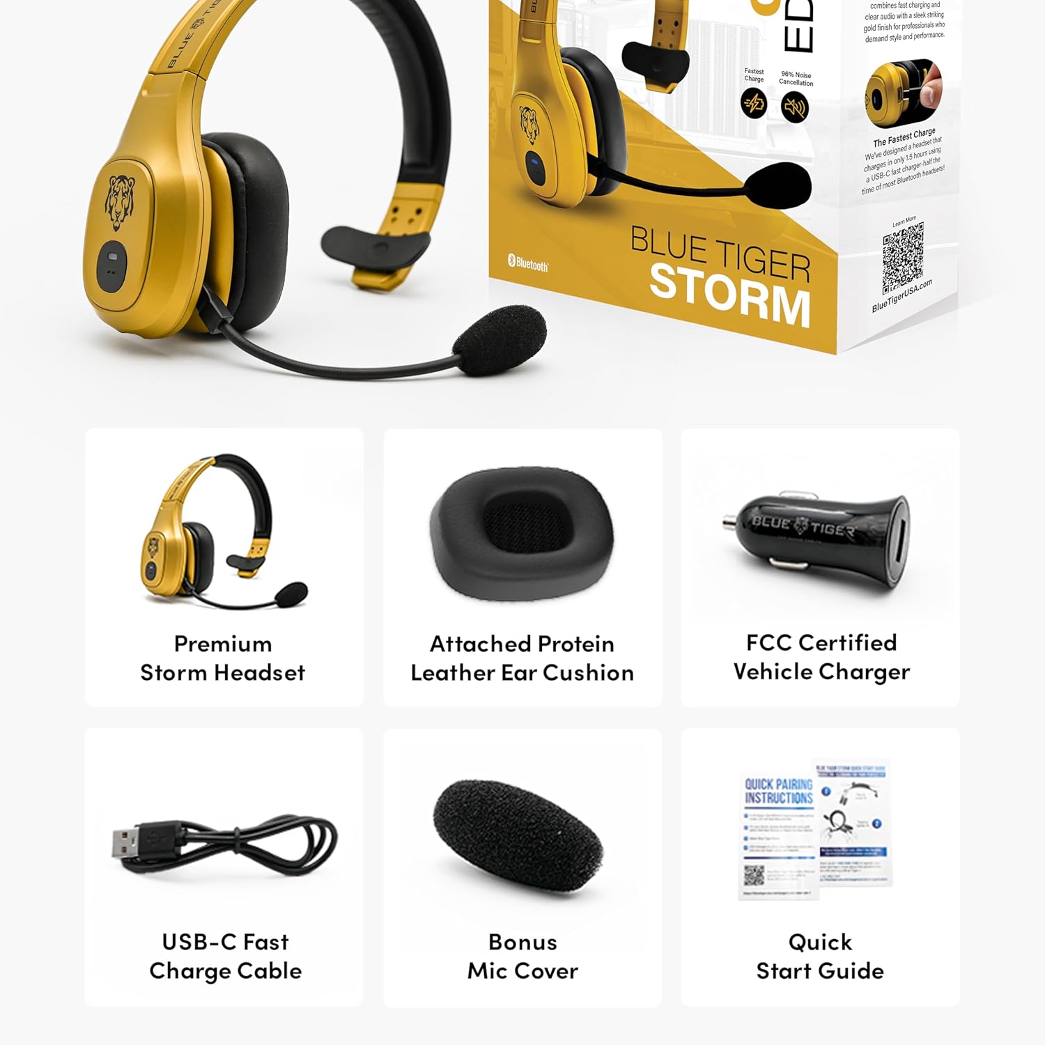 Premium Trucker Bluetooth Head - Usb C Earphone 评论和价格