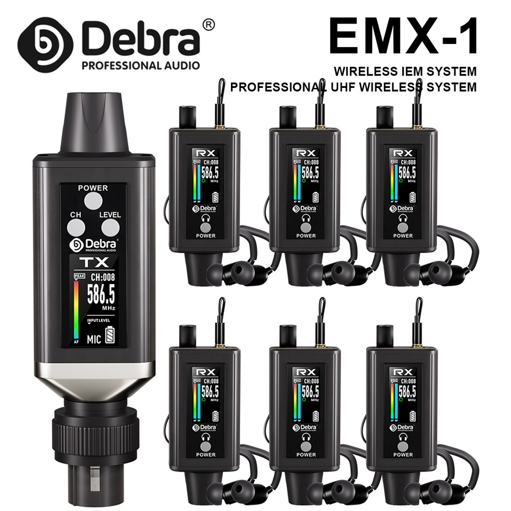 Debra Audio UHF Stereo IEM EMX - In Ear Monitor Iem 评论和价格
