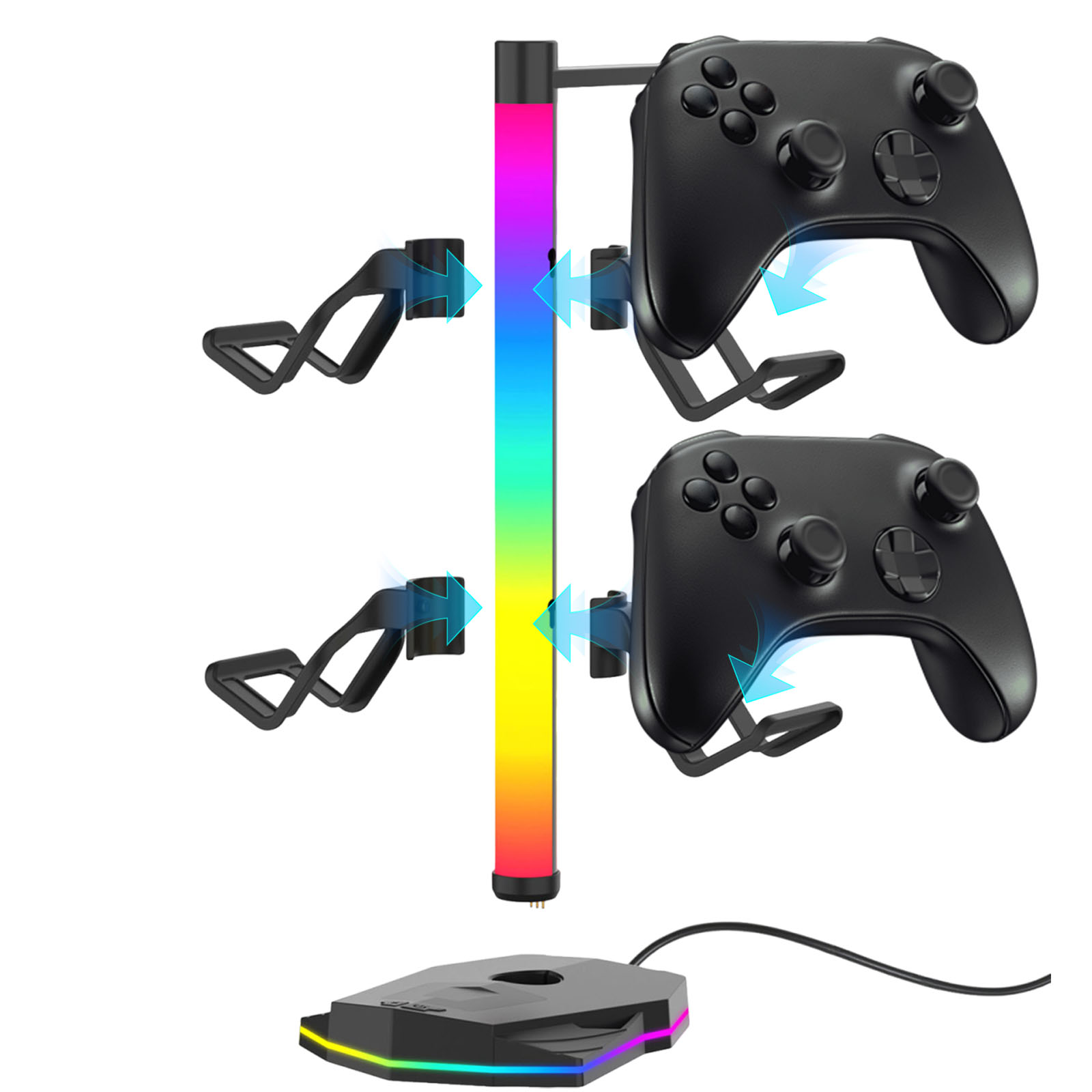 Headset Controller Display Sta - Gaming Headset Rgb 评论和价格