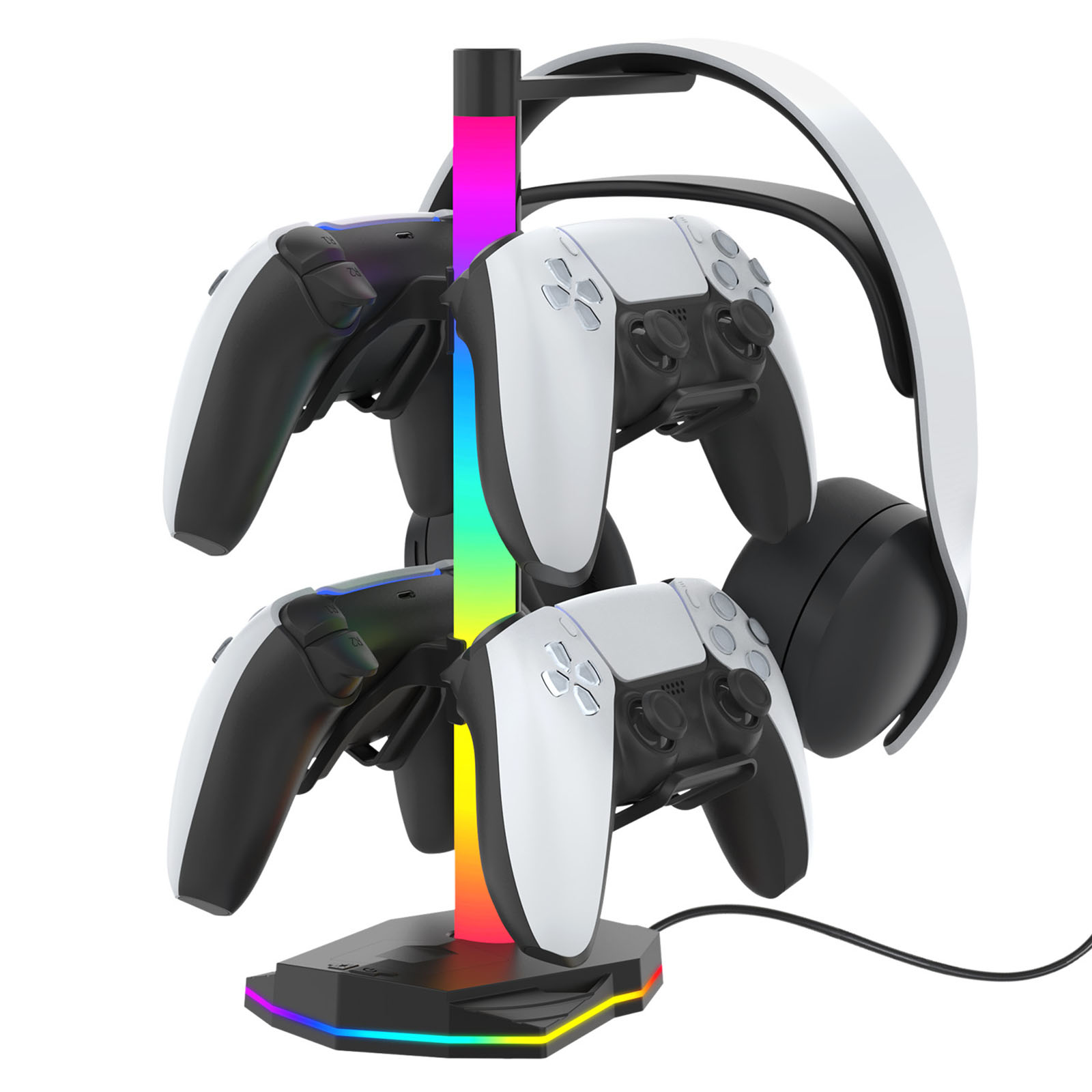 Headset Controller Display Sta - Gaming Headset Rgb 评论和价格