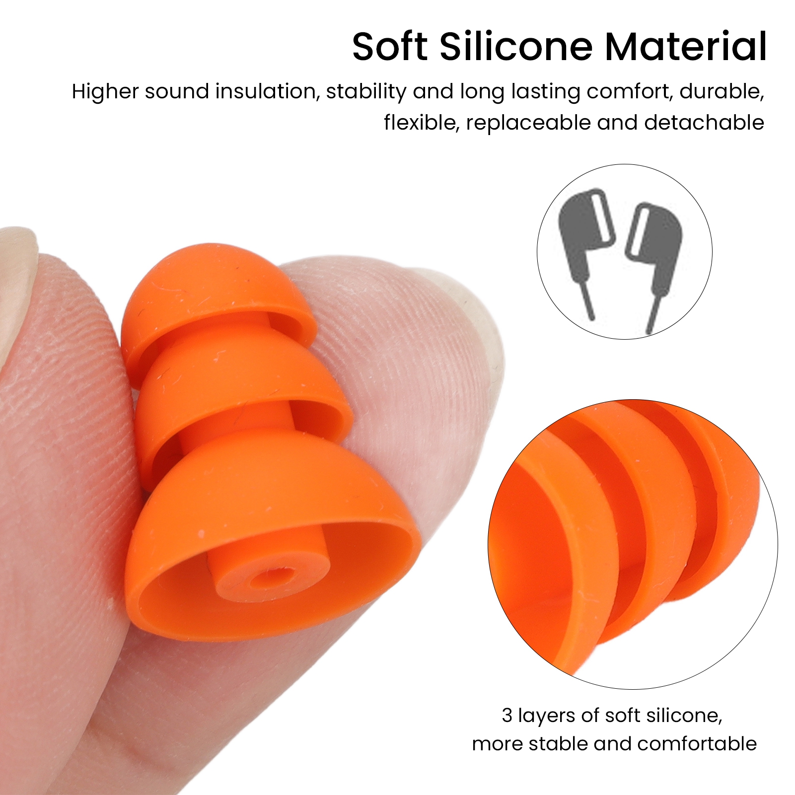 Silicone Eartips Comfort Repla - Silicone Ear Tip Replacement 评论和价格