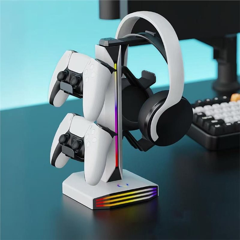 L62A Headphone Stand For Desk  - Gaming Headset Rgb 评论和价格