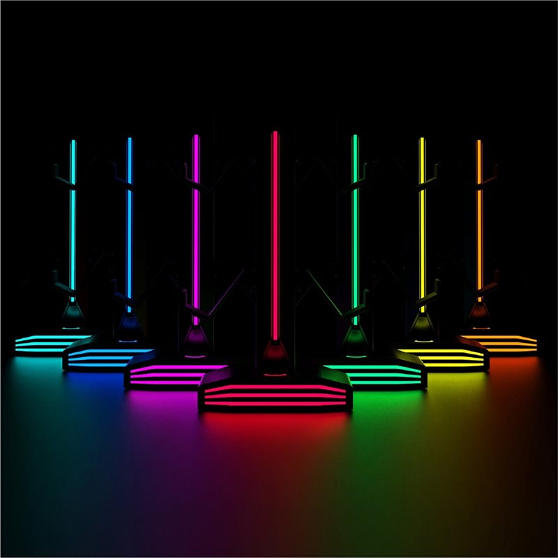 L62A Headphone Stand For Desk  - Gaming Headset Rgb 评论和价格
