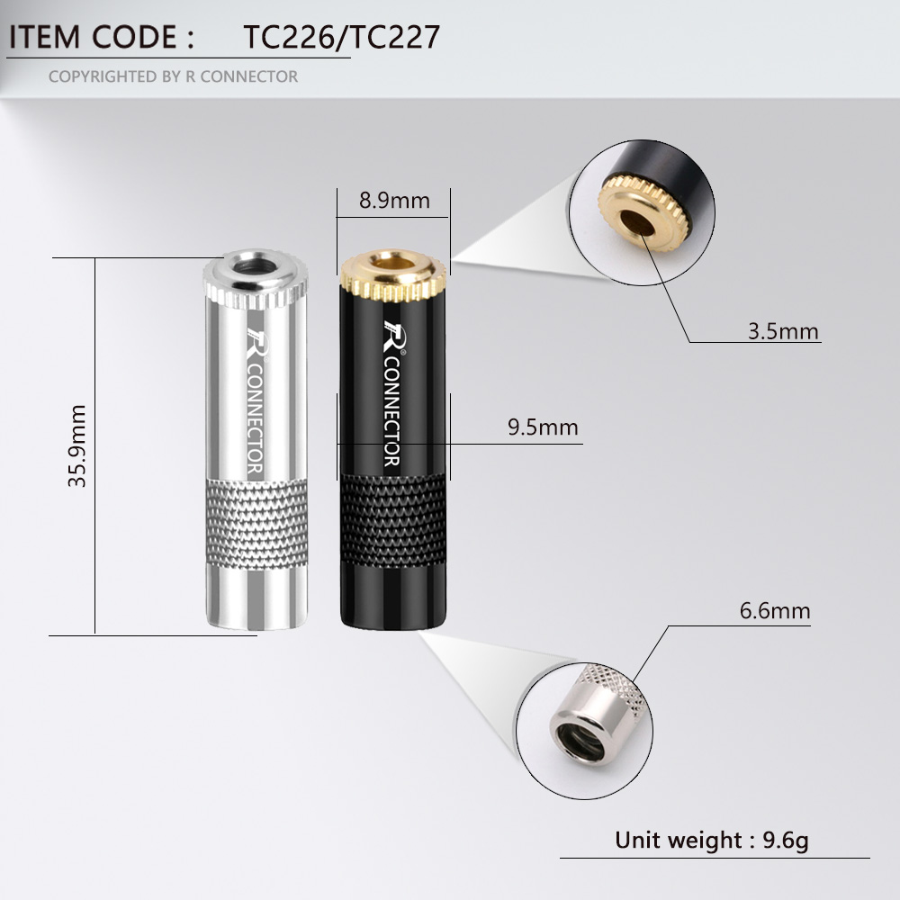10pcs Audio 3.5mm/6.35mm Jack  - Audiophile Headphone Wired 评论和价格