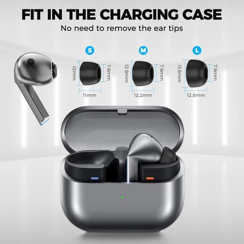 6-3Pairs For Samsung Galaxy Bu - Earphone Foam Tip 评论和价格