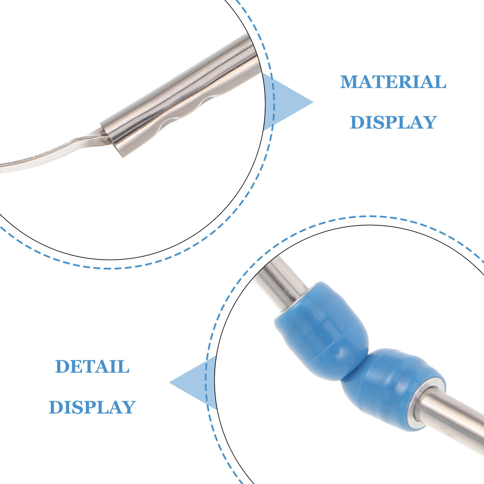 1Set Stethoscope Ear Piece Rep - Silicone Ear Tip Replacement 评论和价格