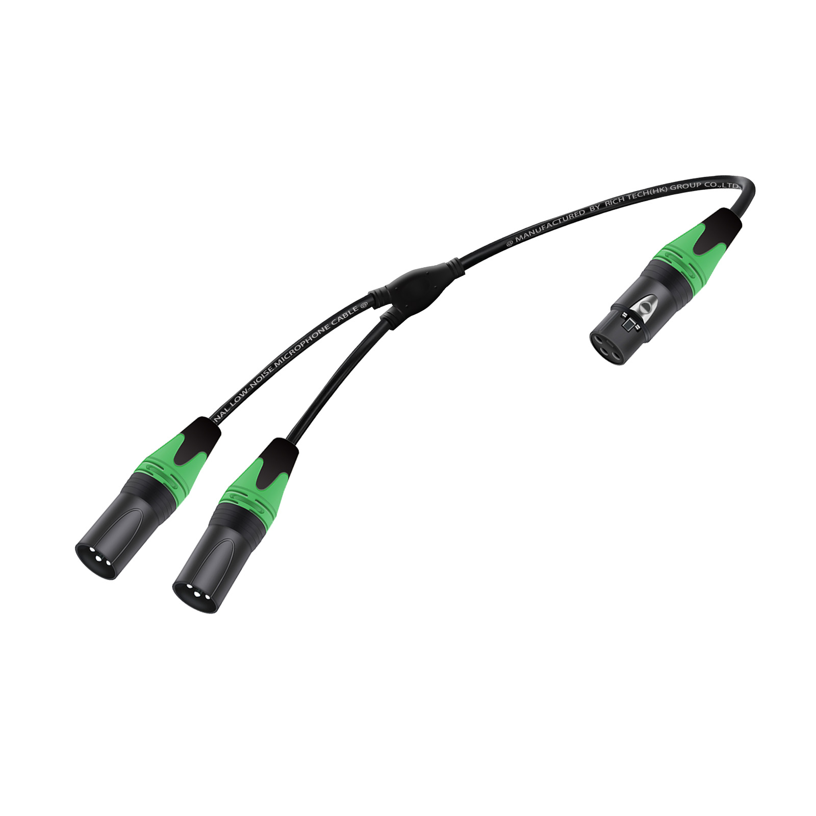 XLR Splitter Audio Cable,3Pins - Audio Splitter Y 评论和价格
