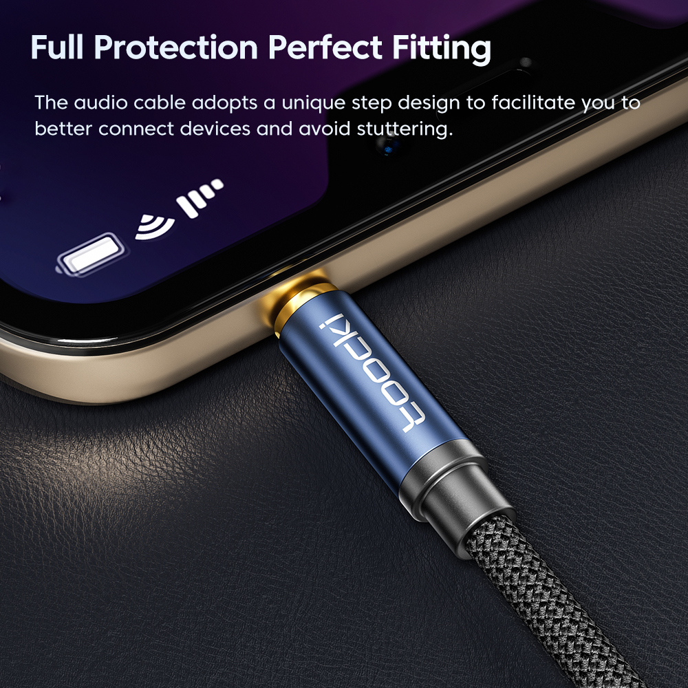 Toocki 3.5mm Jack Aux Cable Su - Cable Extension 3.5 评论和价格