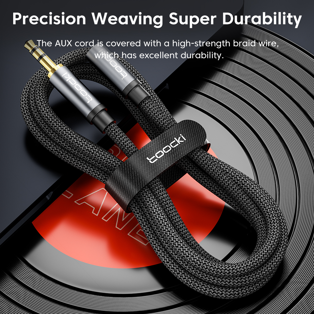 Toocki 3.5mm Jack Aux Cable Su - Cable Extension 3.5 评论和价格