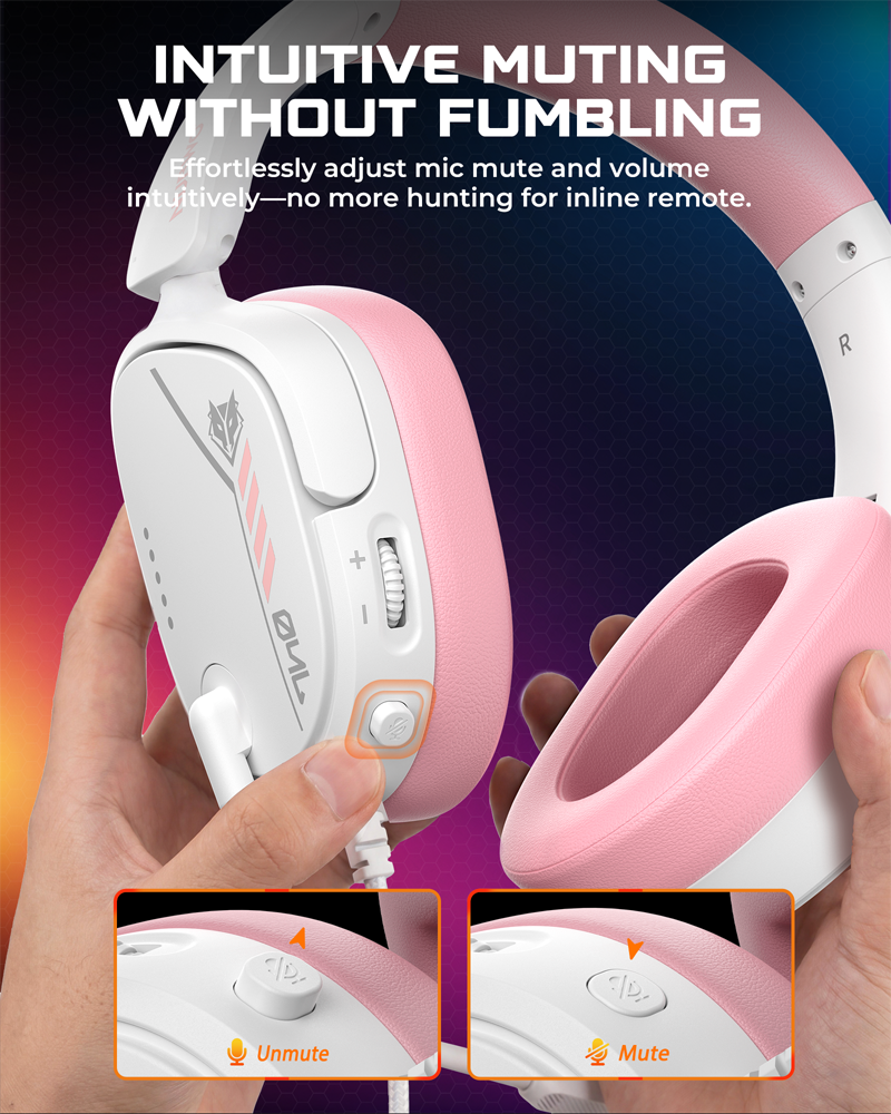 NUBWO HG04L Gaming Headset for - Gaming Headset Rgb 评论和价格