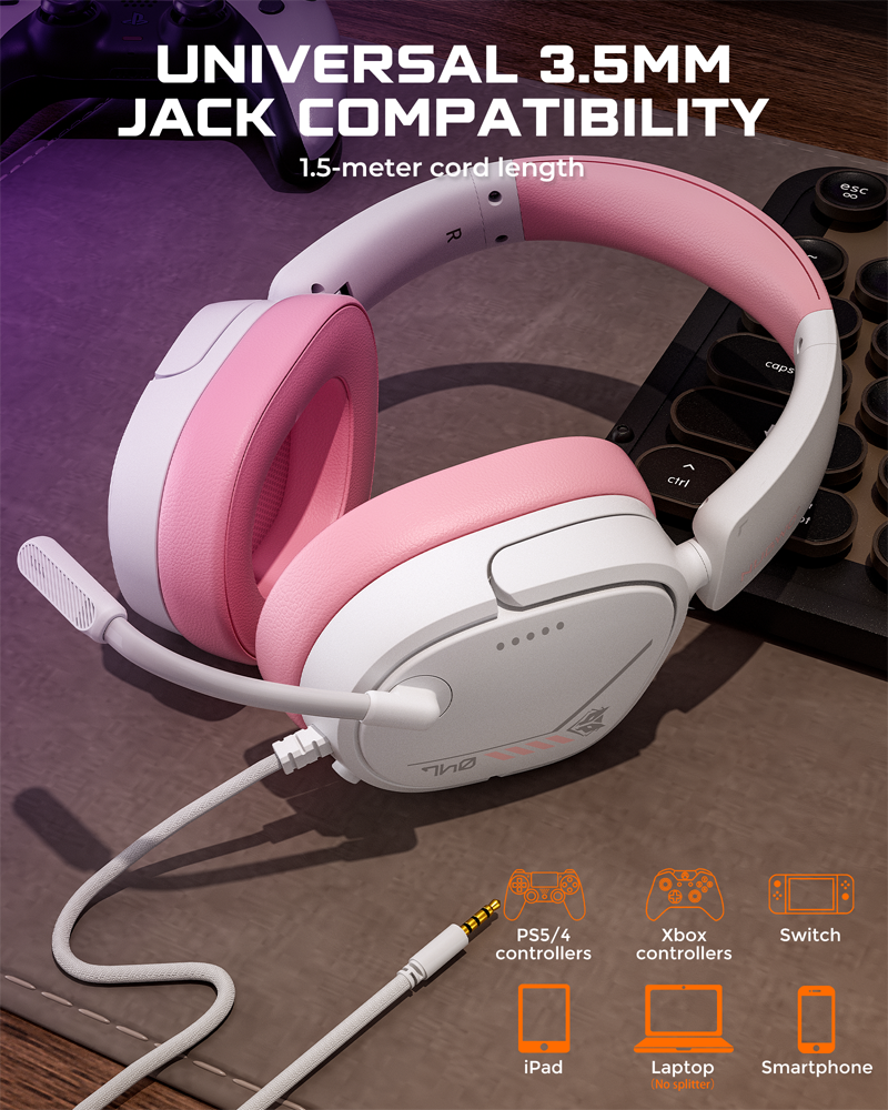 NUBWO HG04L Gaming Headset for - Gaming Headset Rgb 评论和价格
