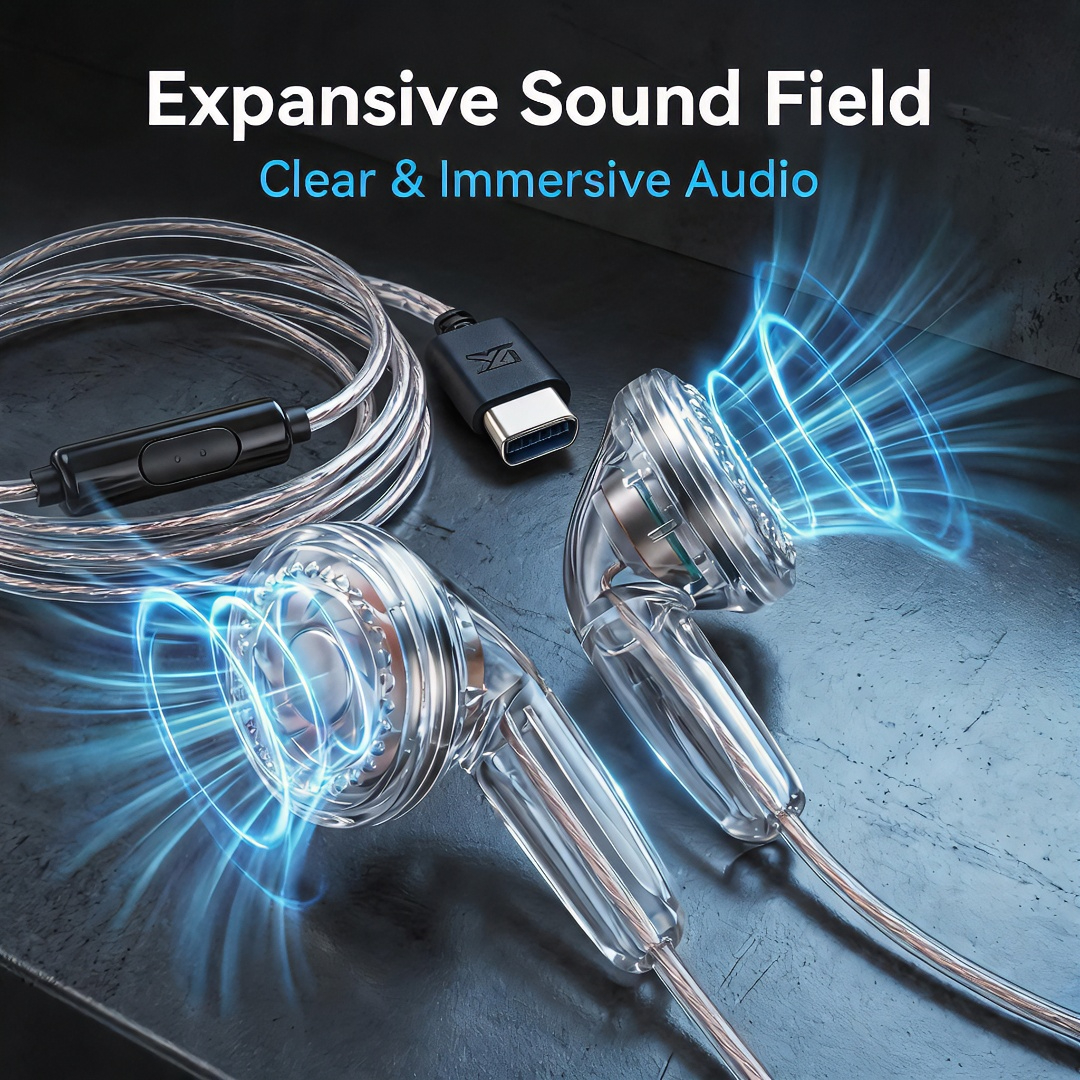Type-C Wired Earbuds Retro Loo - Wired Earphone Mic 评论和价格